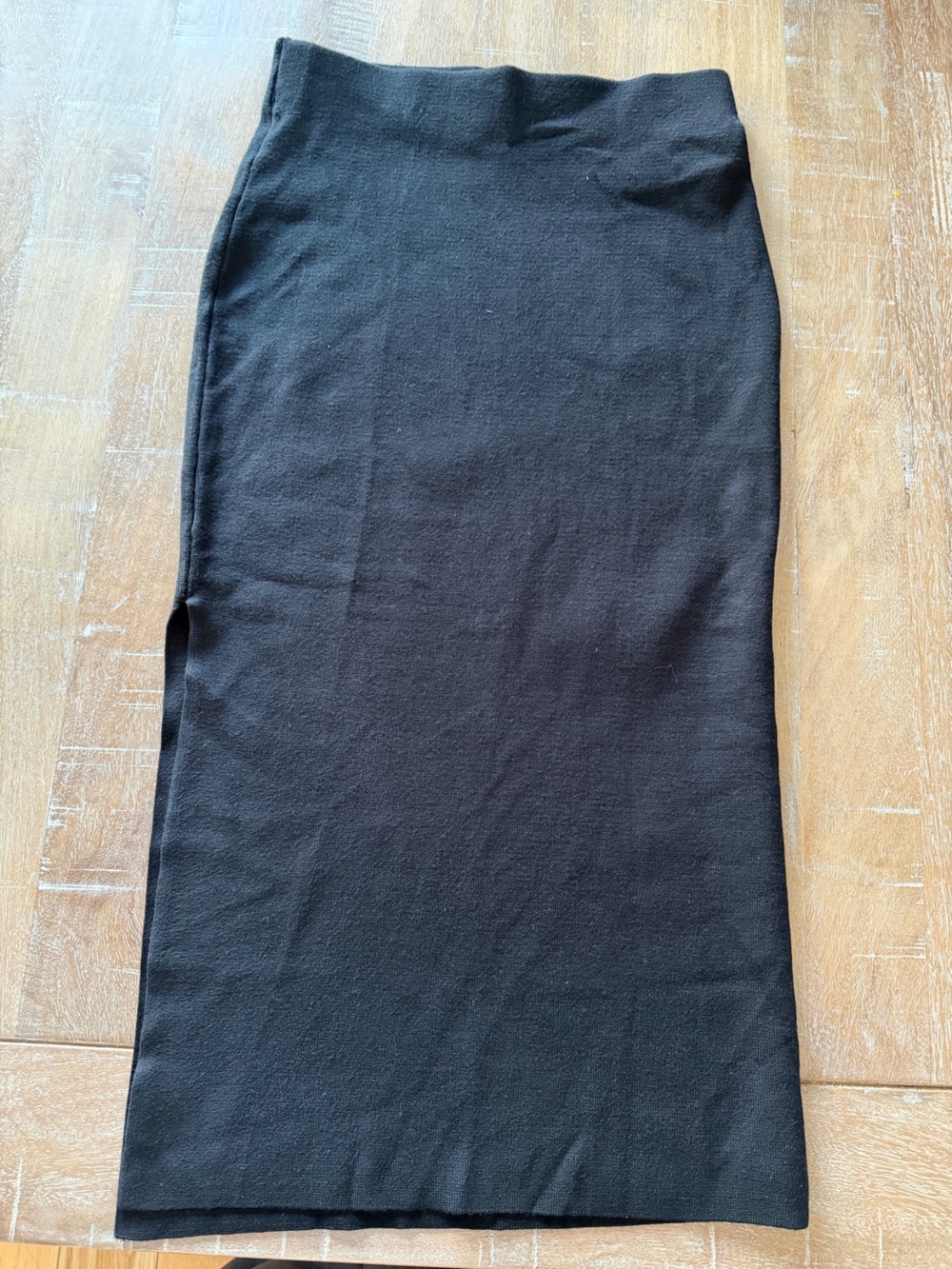 House of Harlow 1960 Black Pencil Midi Skirt